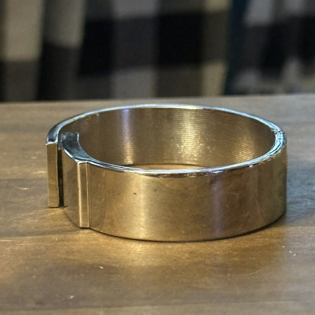 Other Glossy stainless steels steel hinged bangle bracelet Size ONE SIZE - 8 Thumbnail