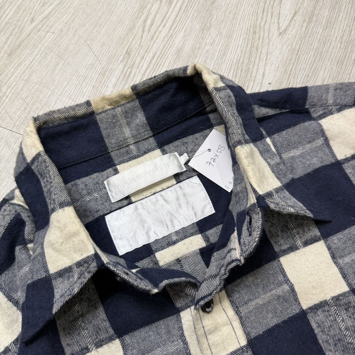 thisisneverthat THISISNEVERTHAT SS 16 cpf backprint plaid flannel button Size US L / EU 52-54 / 3 - 6 Thumbnail