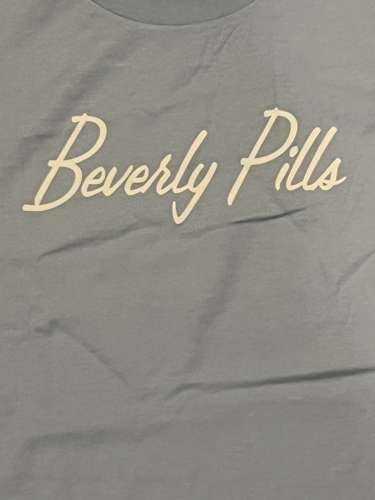Designer Beverly Pills Blue Tee Size XL Size US XL / EU 56 / 4 - 2 Thumbnail