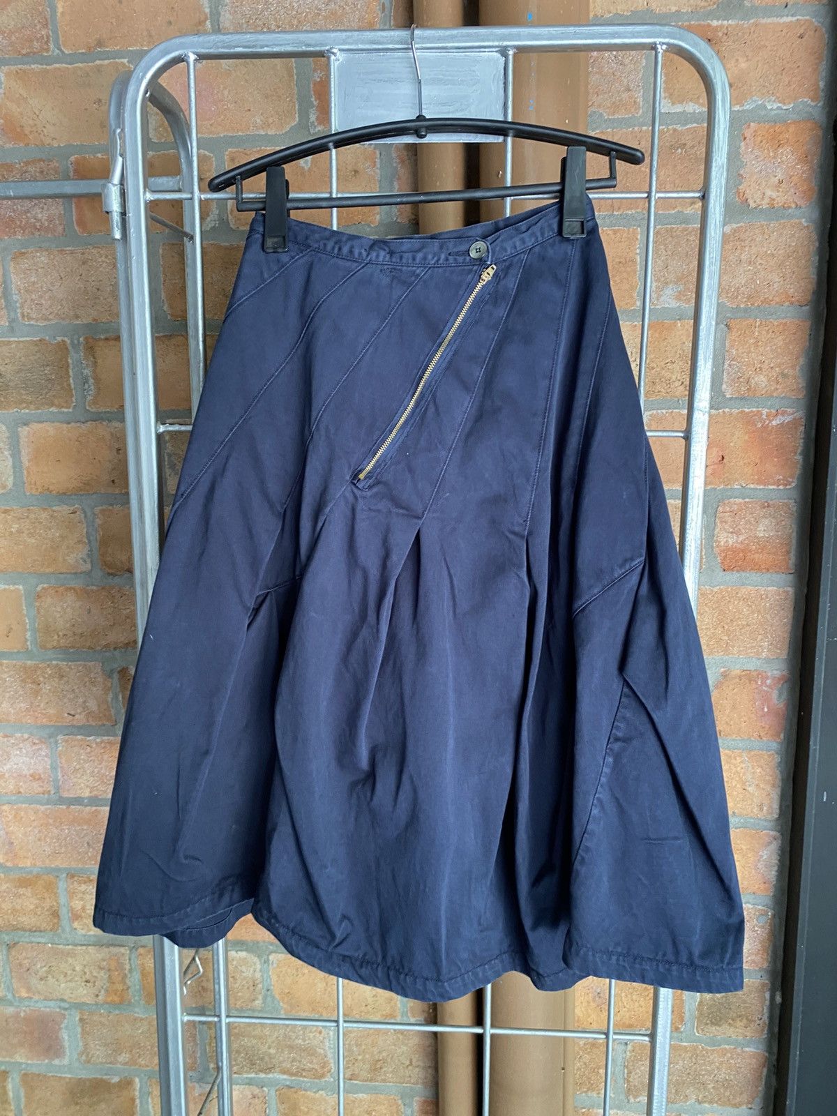 mercibeaucoup Mercibeaucoup Dark Blue Long Skirt Size 26" / US 2 / IT 38 - 12 Thumbnail