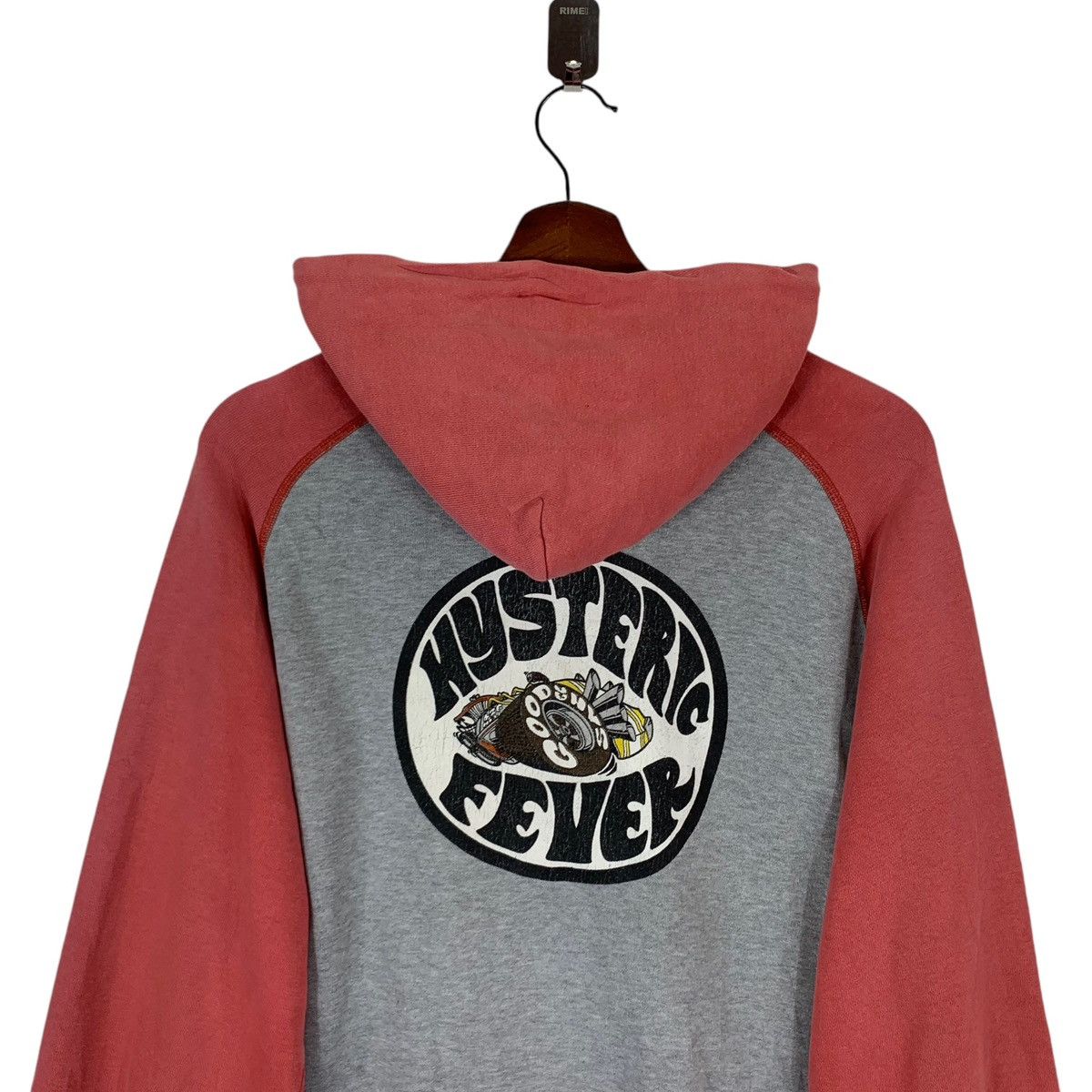 Hysteric Glamour VINTAGE HYSTERIC GLAMOUR PUNK DESIGN HOOD ZIPPER SWEATER Size US M / EU 48-50 / 2 - 2 Thumbnail