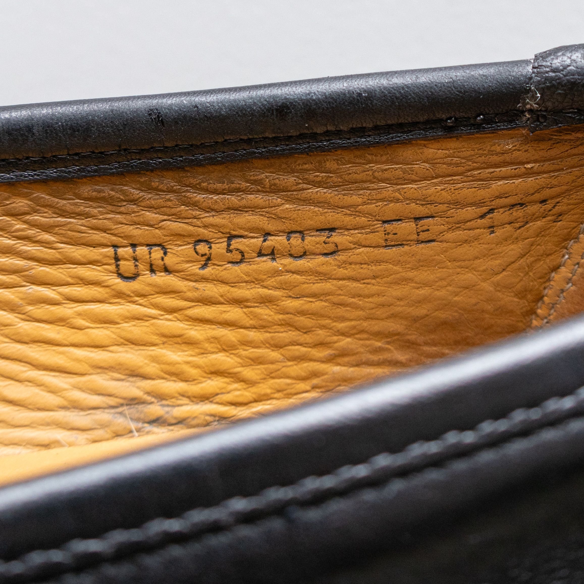 Salvatore Ferragamo SALVATORE FERRAGAMO Black Leather Lug Sole Loafers Sz 10 EE Size US 10 / EU 43 - 11 Thumbnail
