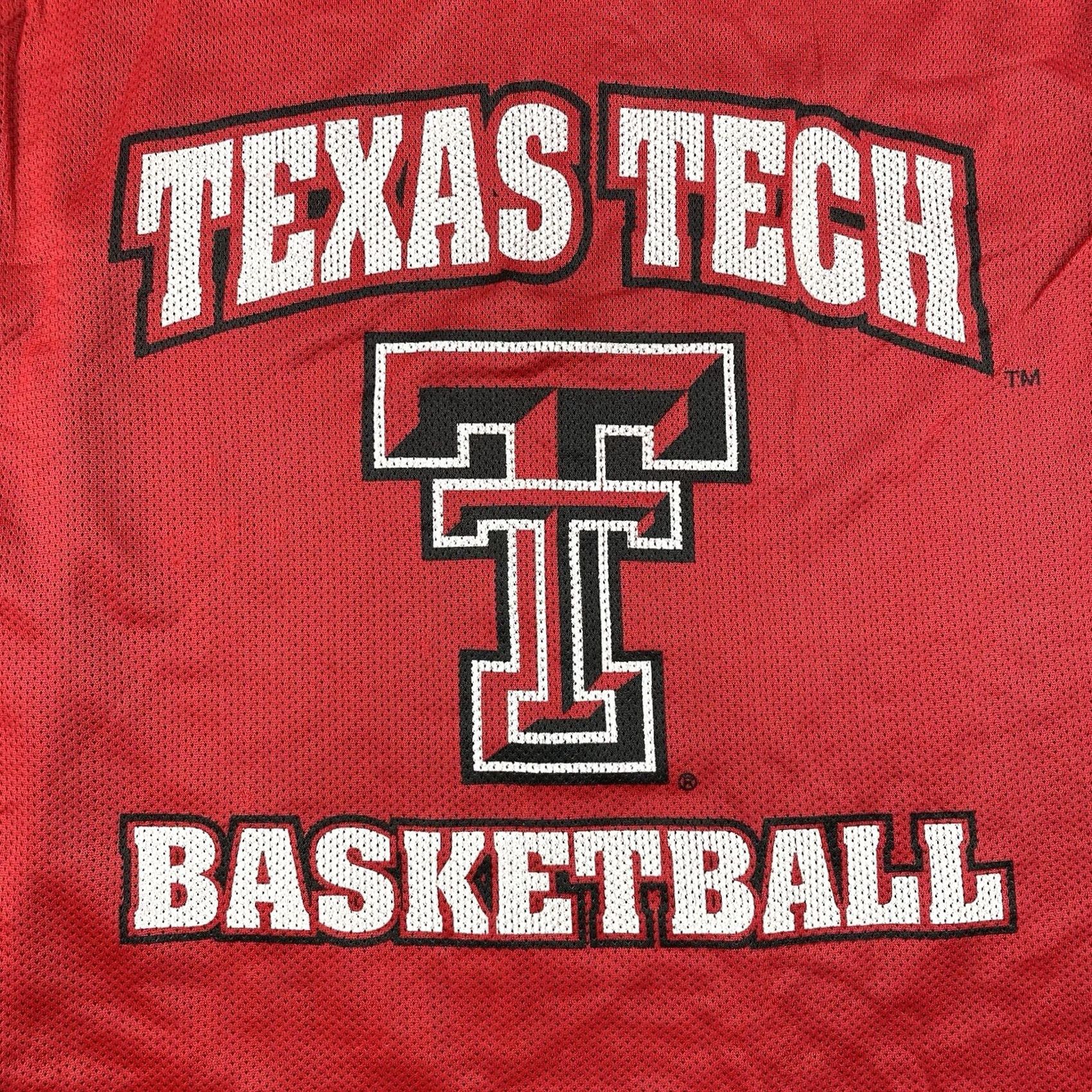 Vintage VINTAGE Texas Tech Reversible Red & Black Basketball Jersey Shirt Large Lightweight Size US L / EU 52-54 / 3 - 3 Thumbnail