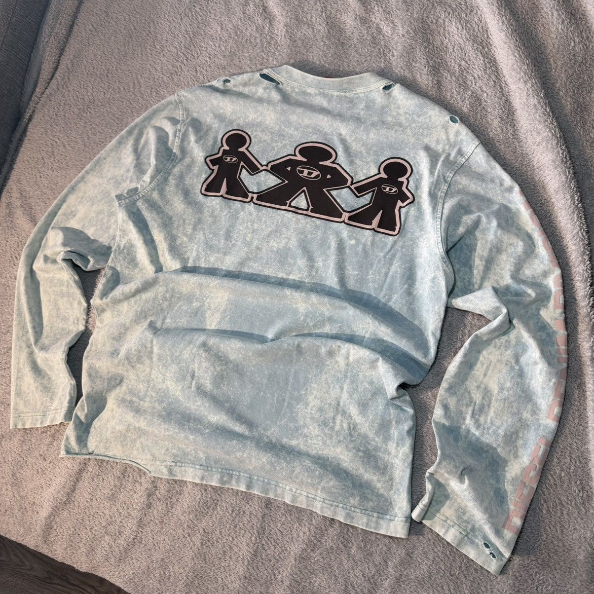 Diesel 🔥 Diesel Long Sleeve Acid-Wash Size M Size US M / EU 48-50 / 2 - 8 Thumbnail