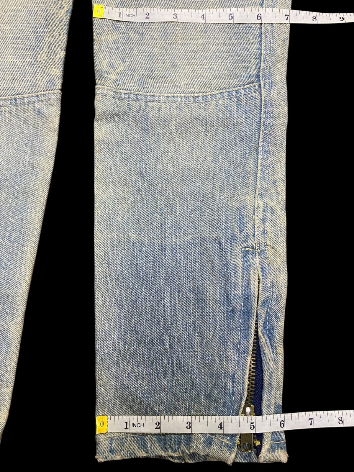 Japanese Brand Vintage Japanese Brand Mud Wash Bush Skinny Zip Leg Jeans Size US 30 / EU 46 - 17 Thumbnail