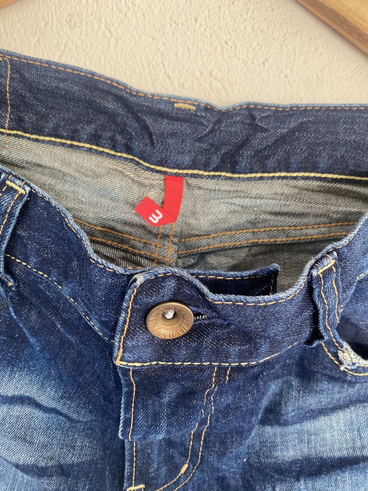 Undercover × Uniqlo UJ Whiskers Clawmark Denim Size US 34 / EU 50 - 7 Thumbnail