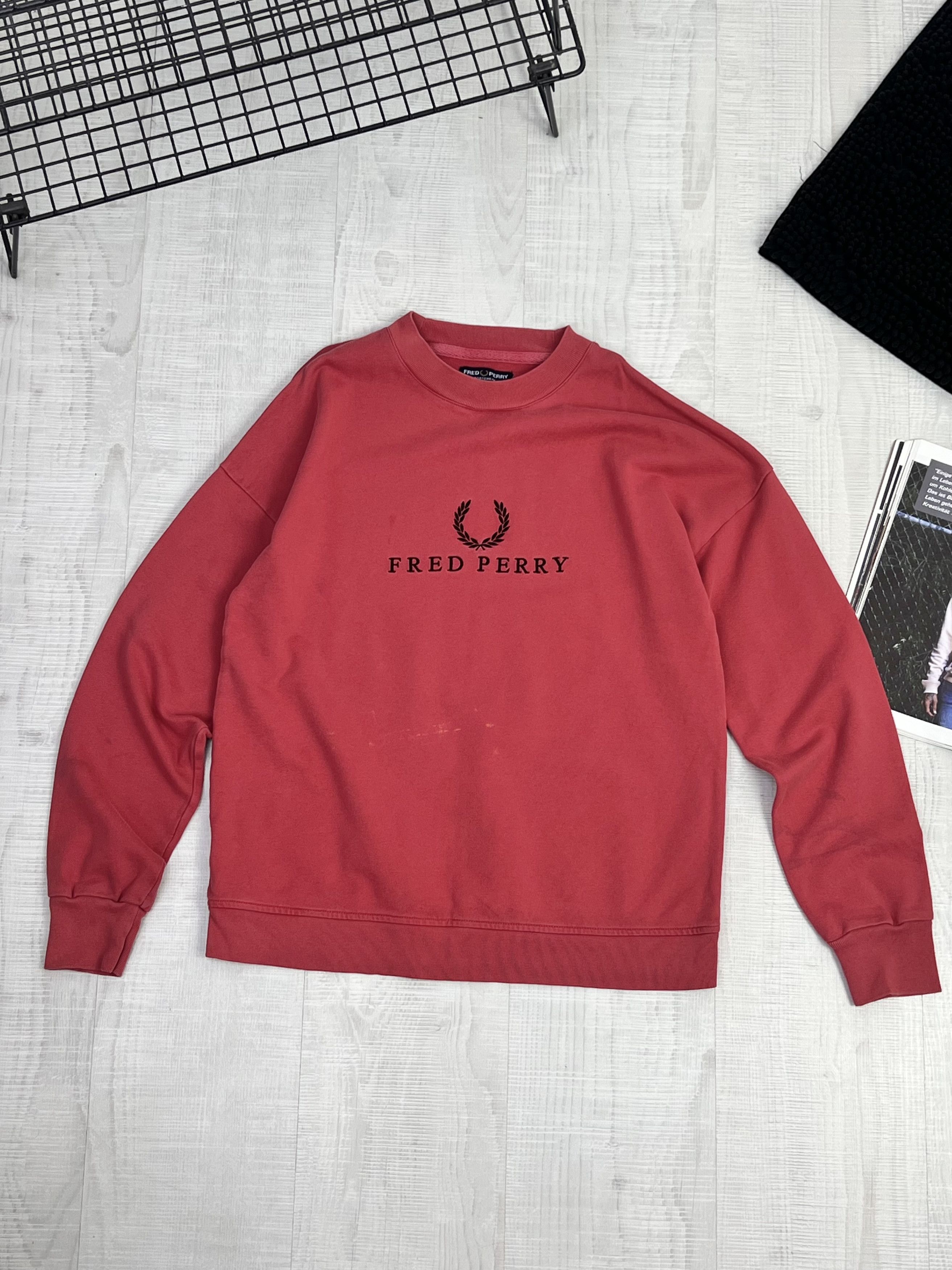 Fred Perry × Vintage FRED PERRY vintage sweatshirt Size US M / EU 48-50 / 2 - 2 Thumbnail