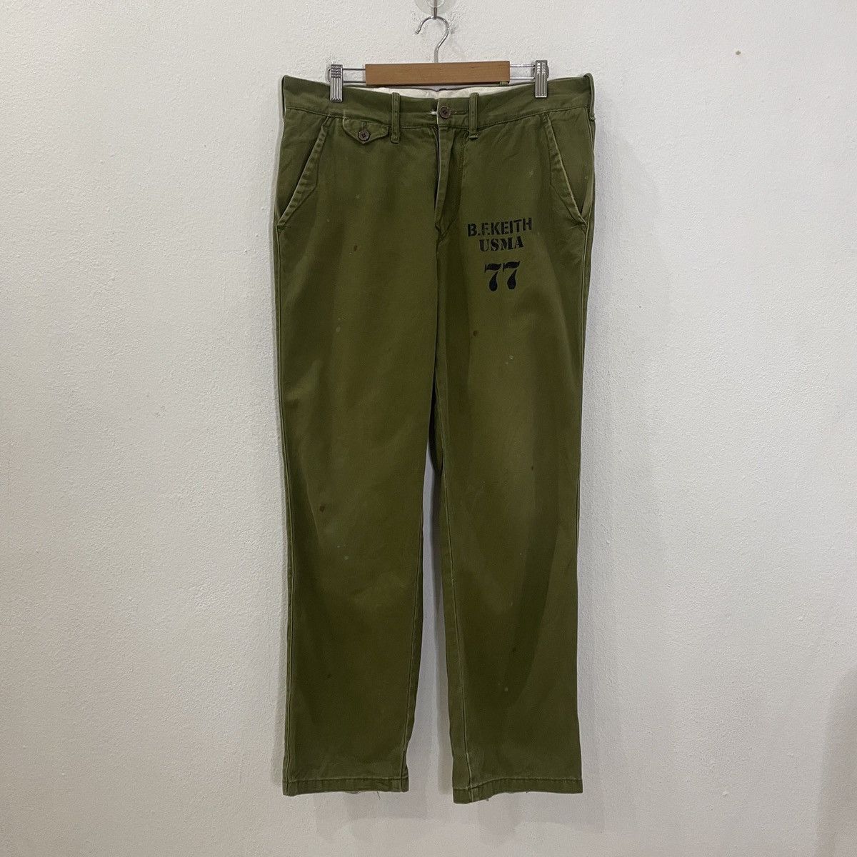 Japanese Brand Vintage Sevenday Sunday Military Motive Casual Pants Size US 34 / EU 50 - 1 Thumbnail