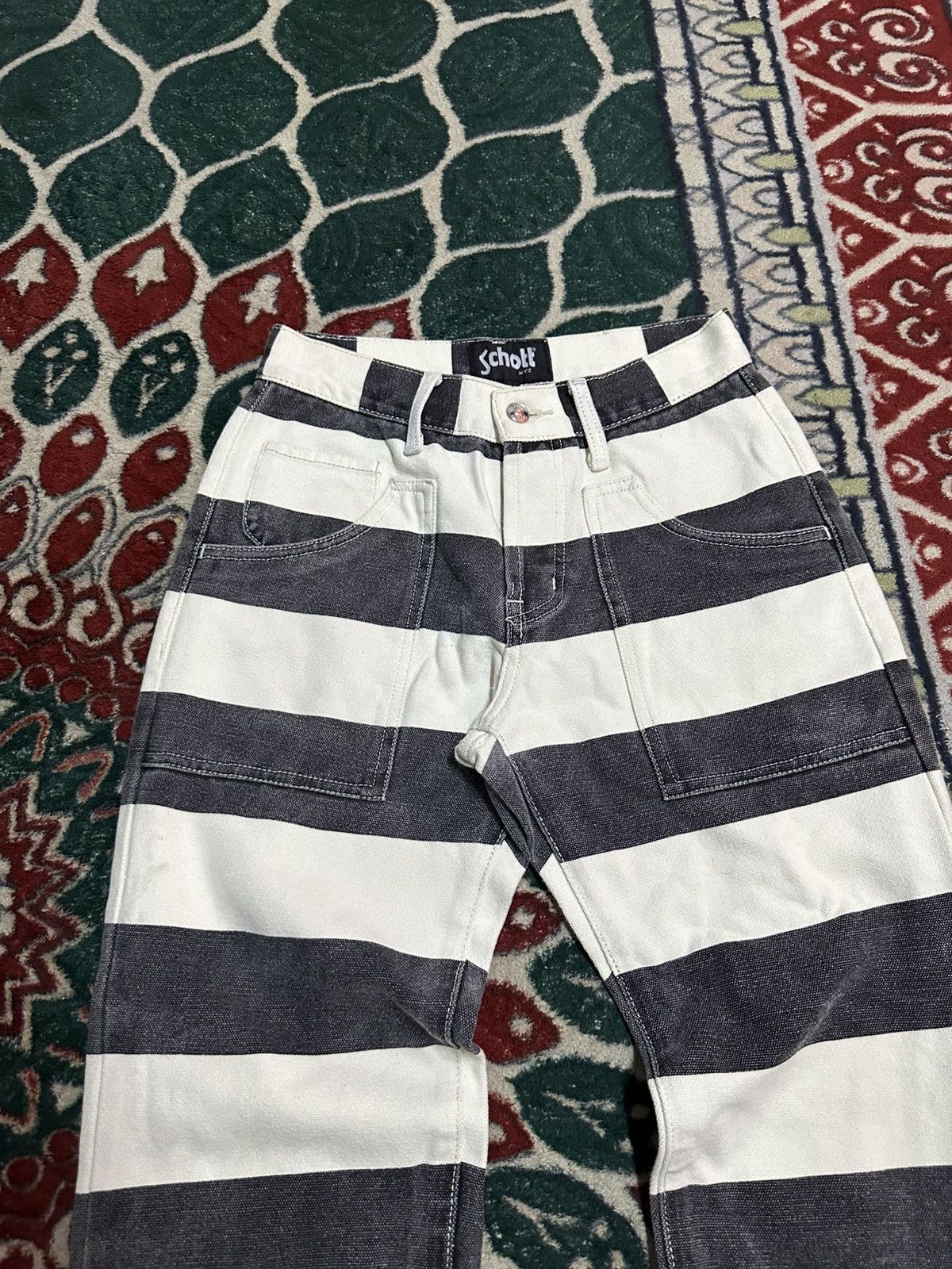 Avirex × Schott 1990 - Schott Bros NY Denim Prisoner Pant Size US 28 / EU 44 - 5 Thumbnail