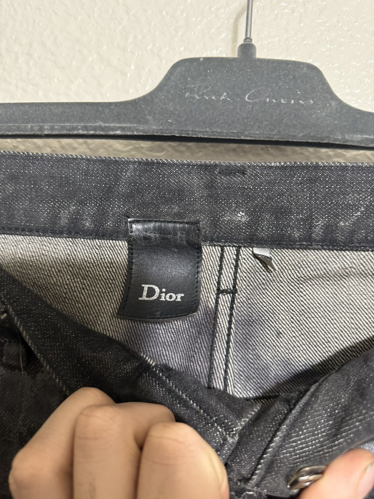 Dior × Hedi Slimane Dior AW08 Luster Clawmark Denim Size US 31 - 3 Thumbnail