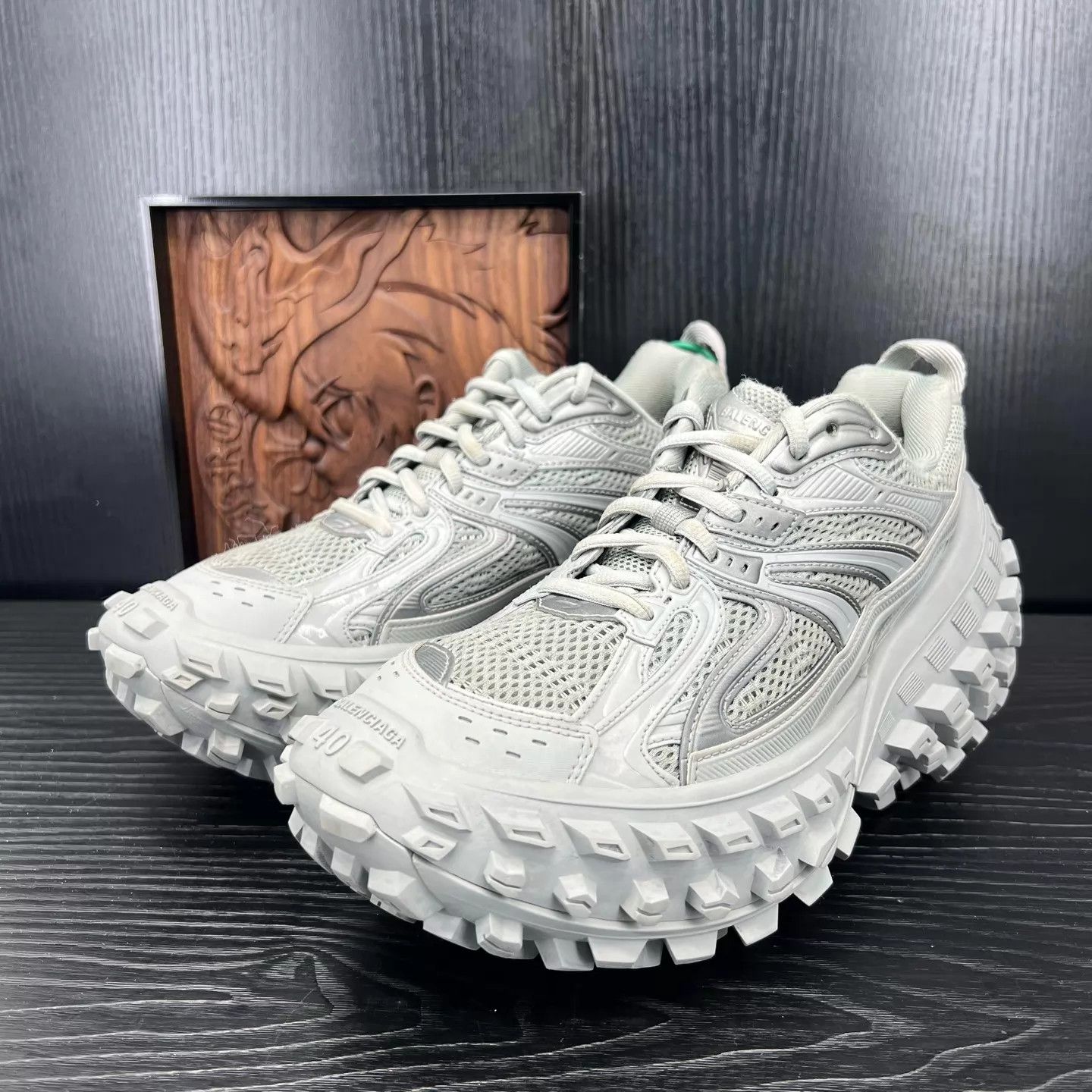Balenciaga Balenciaga Track Trainer Gray 40 99 New Size US 10 / IT 40 - 1 Thumbnail