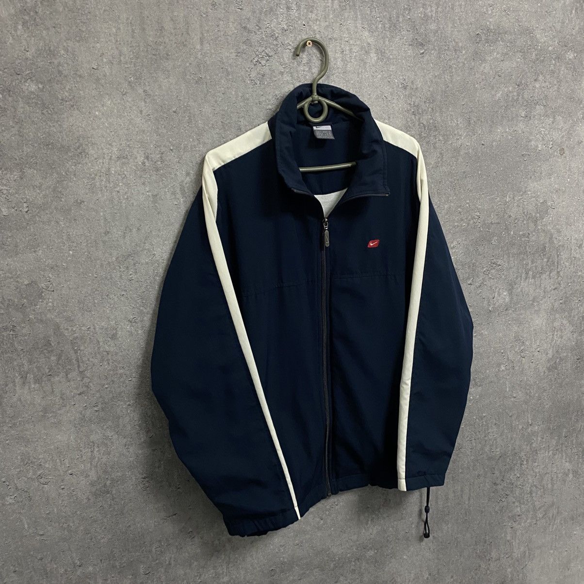 Nike Vintage Nike Track Jacket 00s Swoosh Y2K Striped Size US M / EU 48-50 / 2 - 3 Thumbnail