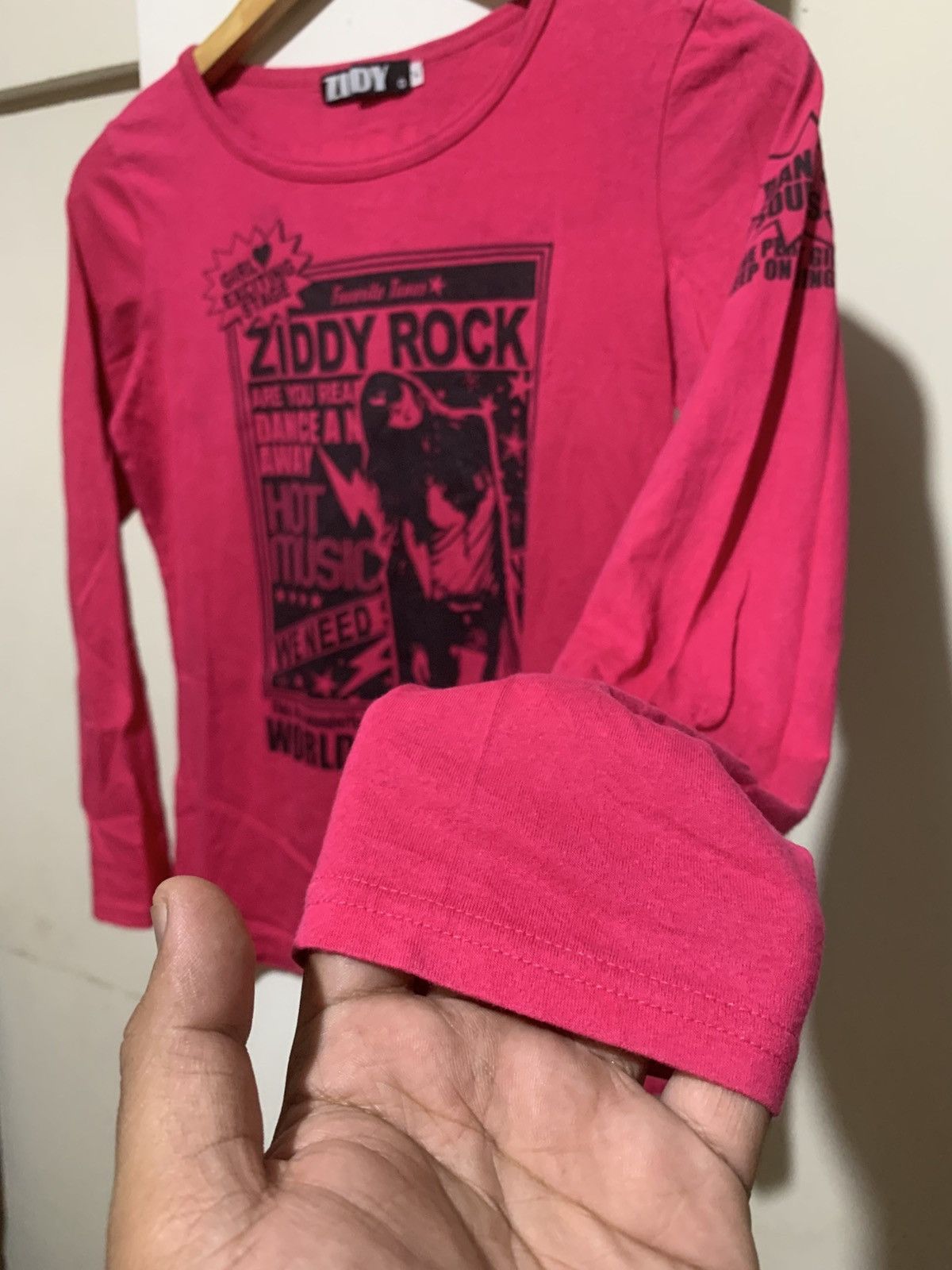 Hysteric Glamour × Undercover Japanese Ziddy Grove Hysteric Glamour Style Longsleeve Tee Size US S / EU 44-46 / 1 - 3 Thumbnail