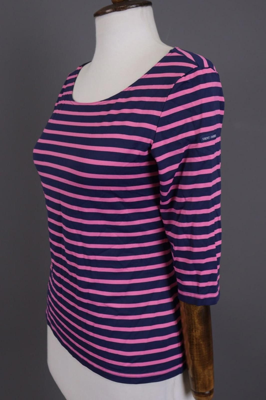 Saint James Saint James Multicolor Stripe Top Shirt Size US 8 / GB 12 Size M / US 6-8 / IT 42-44 - 6 Thumbnail