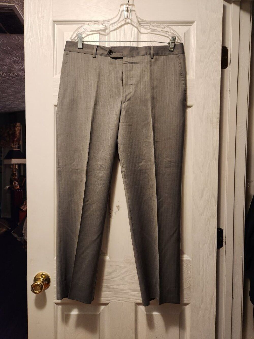 Ermenegildo Zegna ermenegildo Zegna men's 88%wool 12%silk suit 42R Size 42R - 8 Thumbnail
