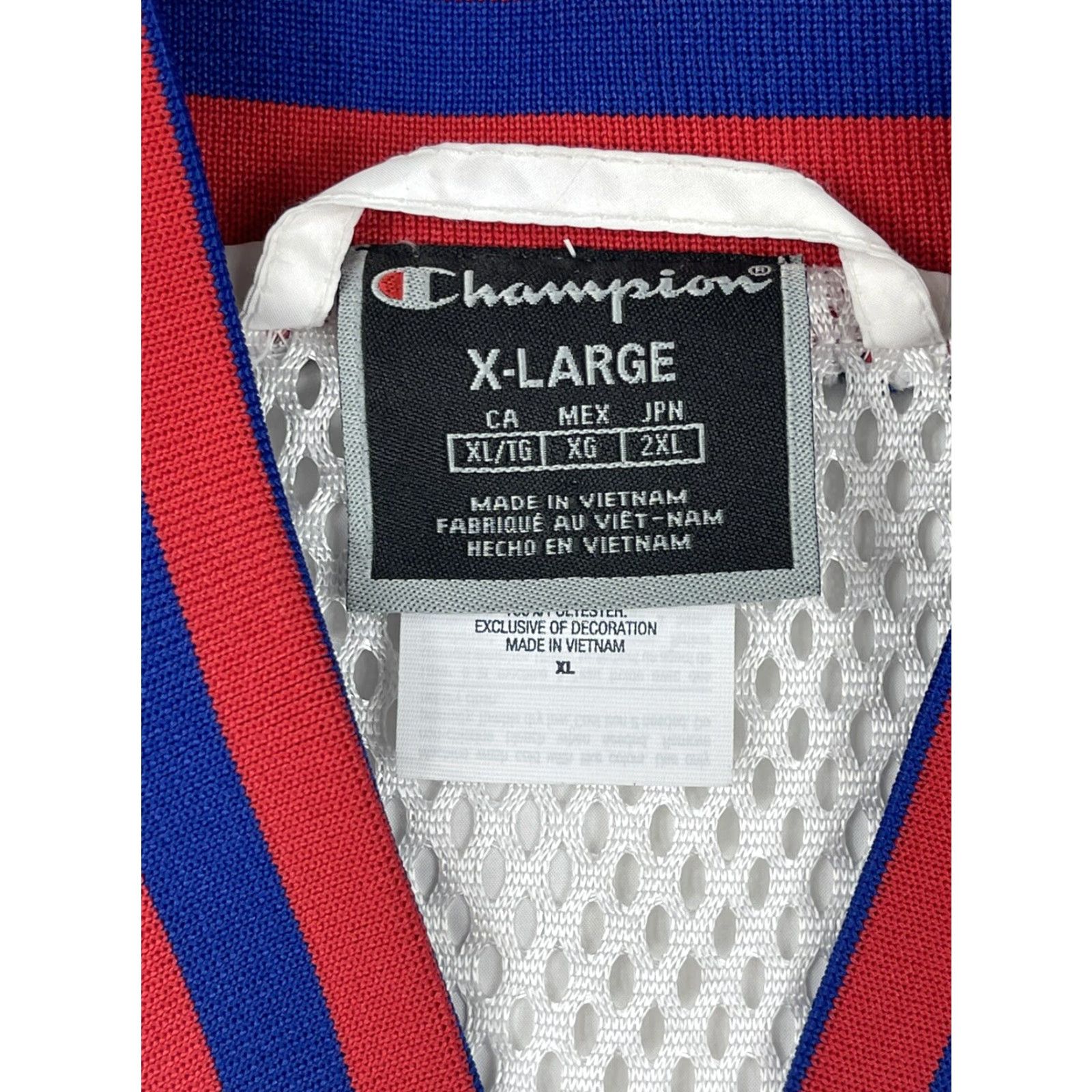 Champion VINTAGE Champion Olympics Windbreaker Jacket XL Running Man 1919 Stadium Track Men XL White Logo Embroidered 80s 90s Size US XL / EU 56 / 4 - 2 Thumbnail