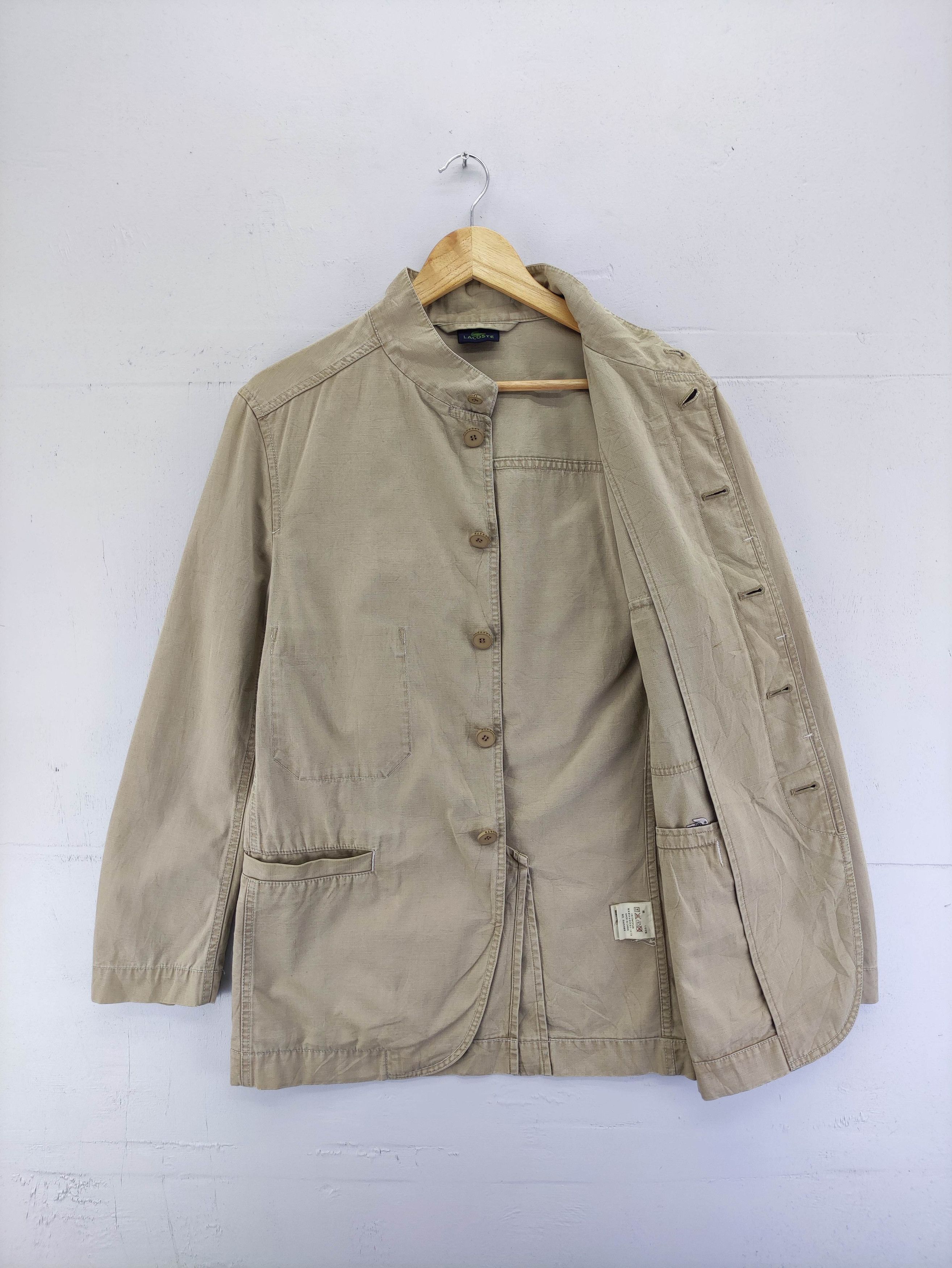Lacoste Vintage Lacoste Chore Jacket Button Up Size US M / EU 48-50 / 2 - 5 Thumbnail