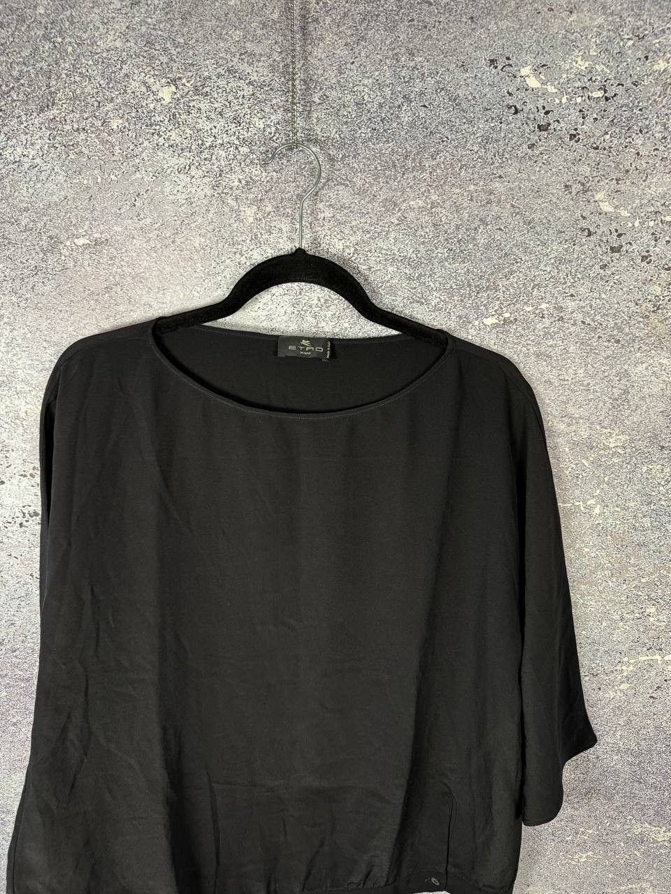 Etro × Vintage Vintage ETRO Silk Oversized Wide Sleeve Top Woman Medium Size M / US 6-8 / IT 42-44 - 10 Thumbnail