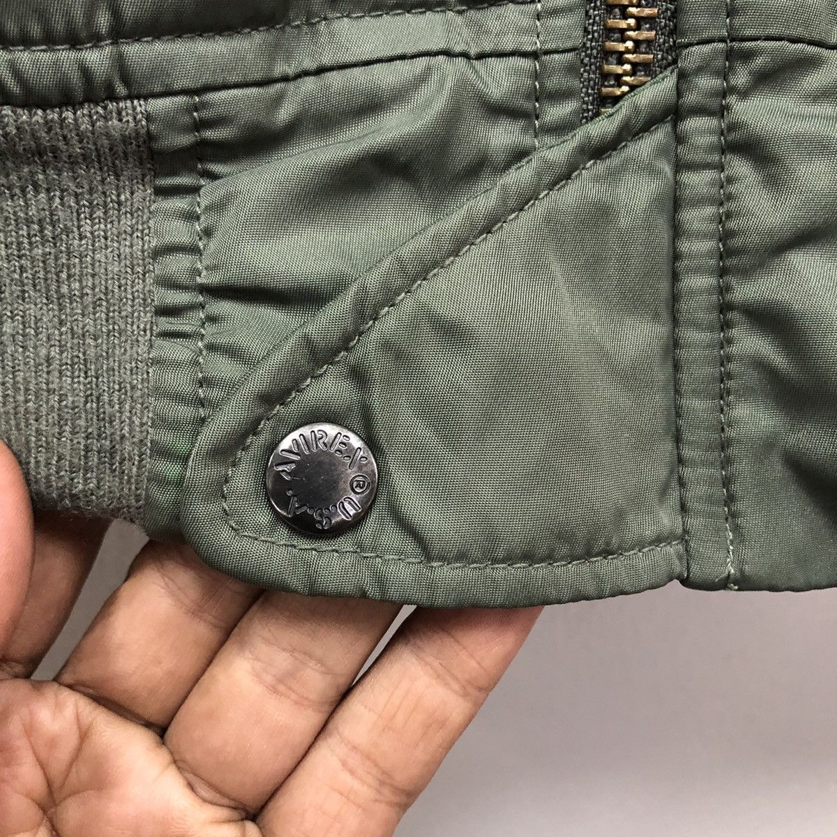 Avirex AVIREX L-2B TOMCAT Ma-1 Flight Bomber Jacket Size US XL / EU 56 / 4 - 10 Thumbnail