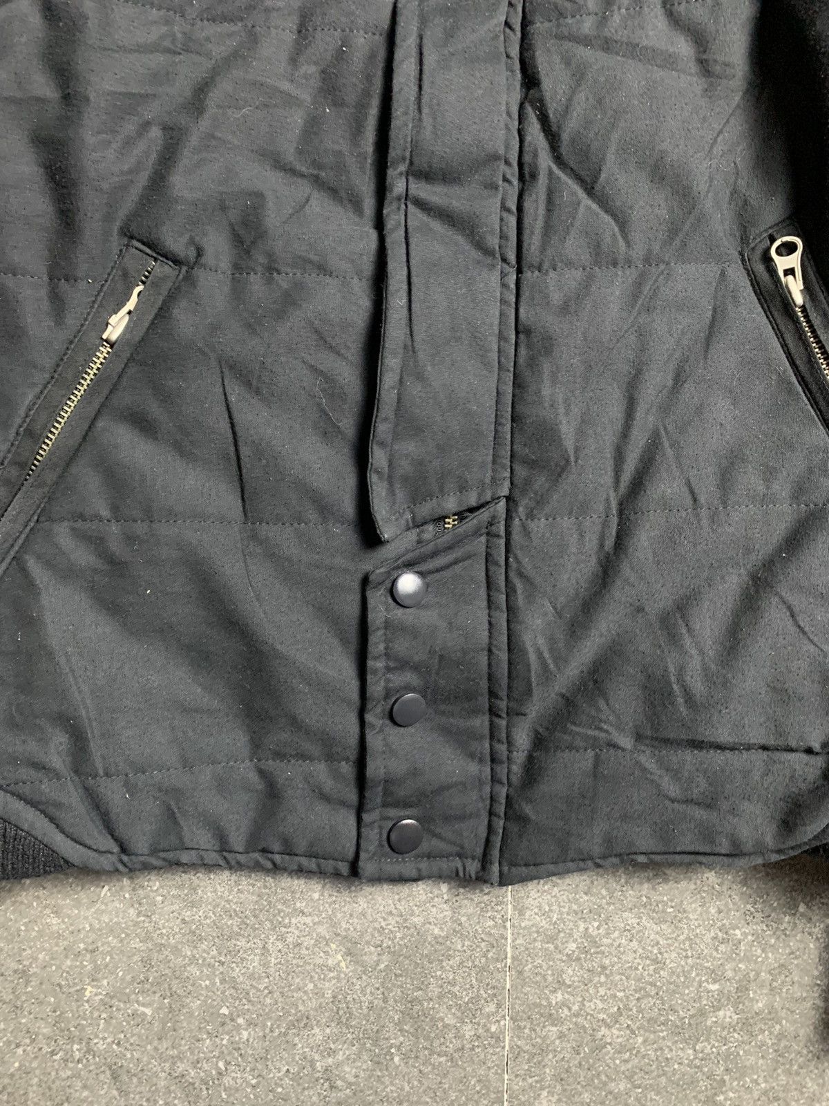 2000s Yaponksii Warm Padded High Neck Jacket