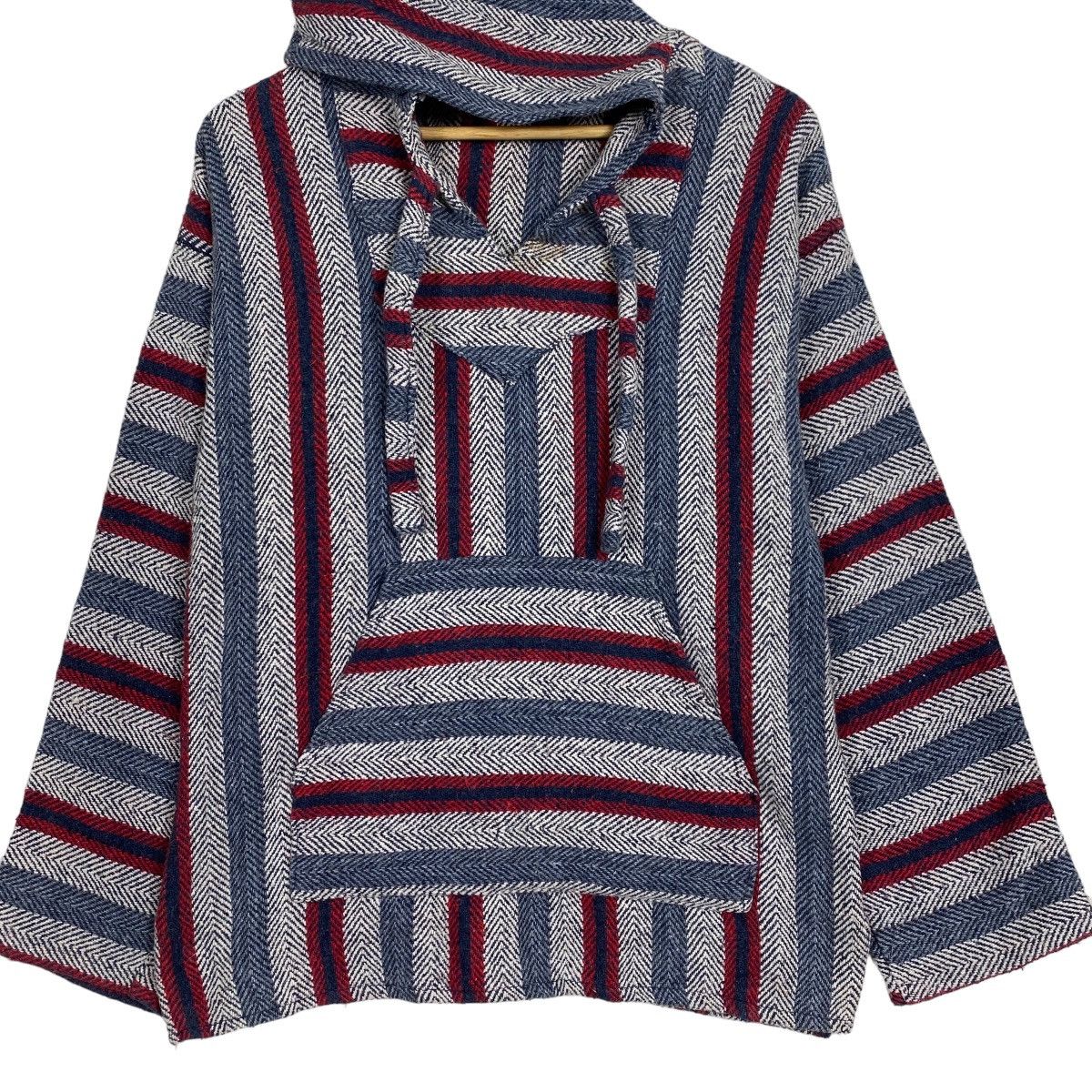 Vintage Salgado stripped baja hoodie unisex Size US S / EU 44-46 / 1 - 5 Thumbnail