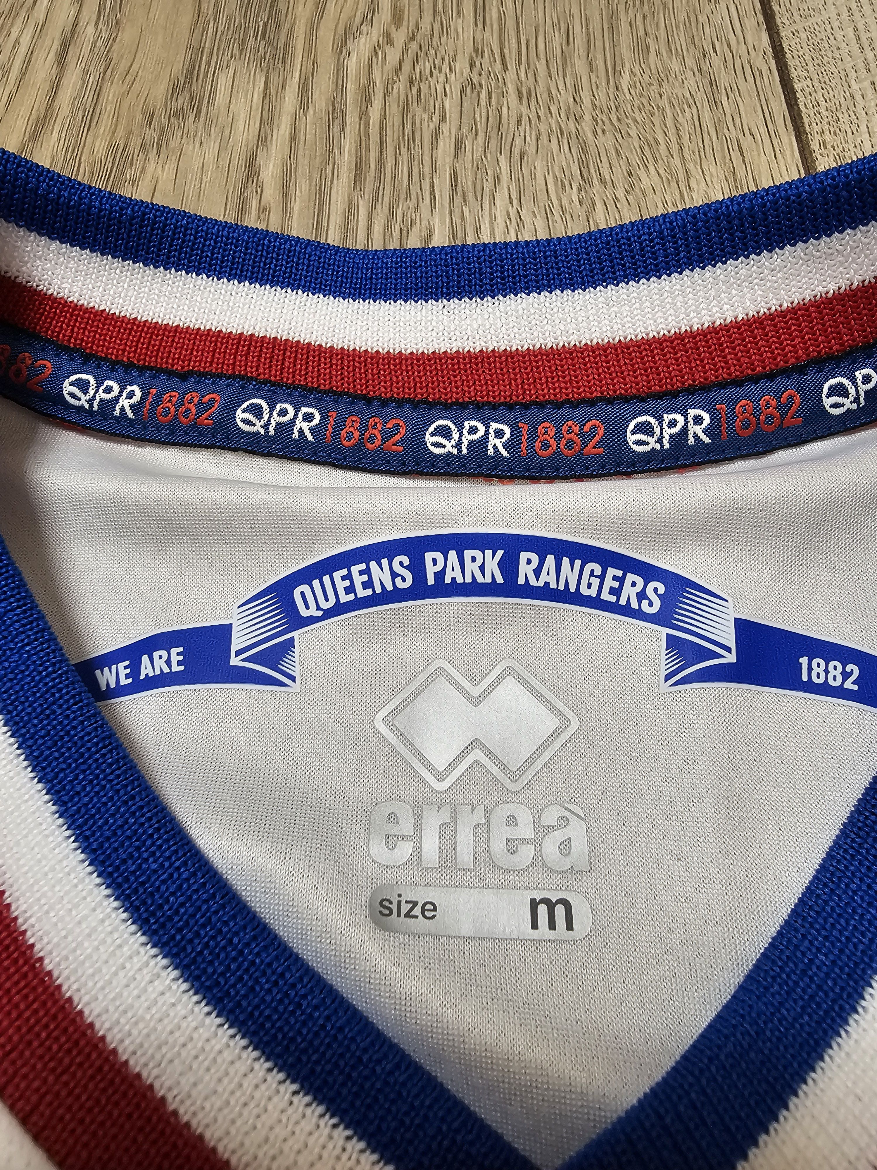 All Sport × Errea QUEENS PARK RANGERS 2017 2018 HOME FOOTBALL SOCCER JERSEY Size US M / EU 48-50 / 2 - 8 Thumbnail