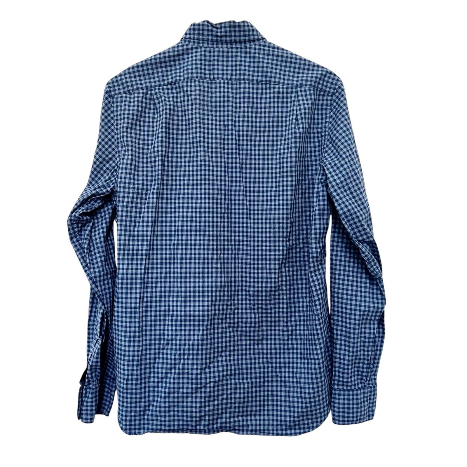 J.Crew J. Crew Blue Plaid Flex Washed Long Sleeve Button Down Sz M Size US M / EU 48-50 / 2 - 5 Thumbnail