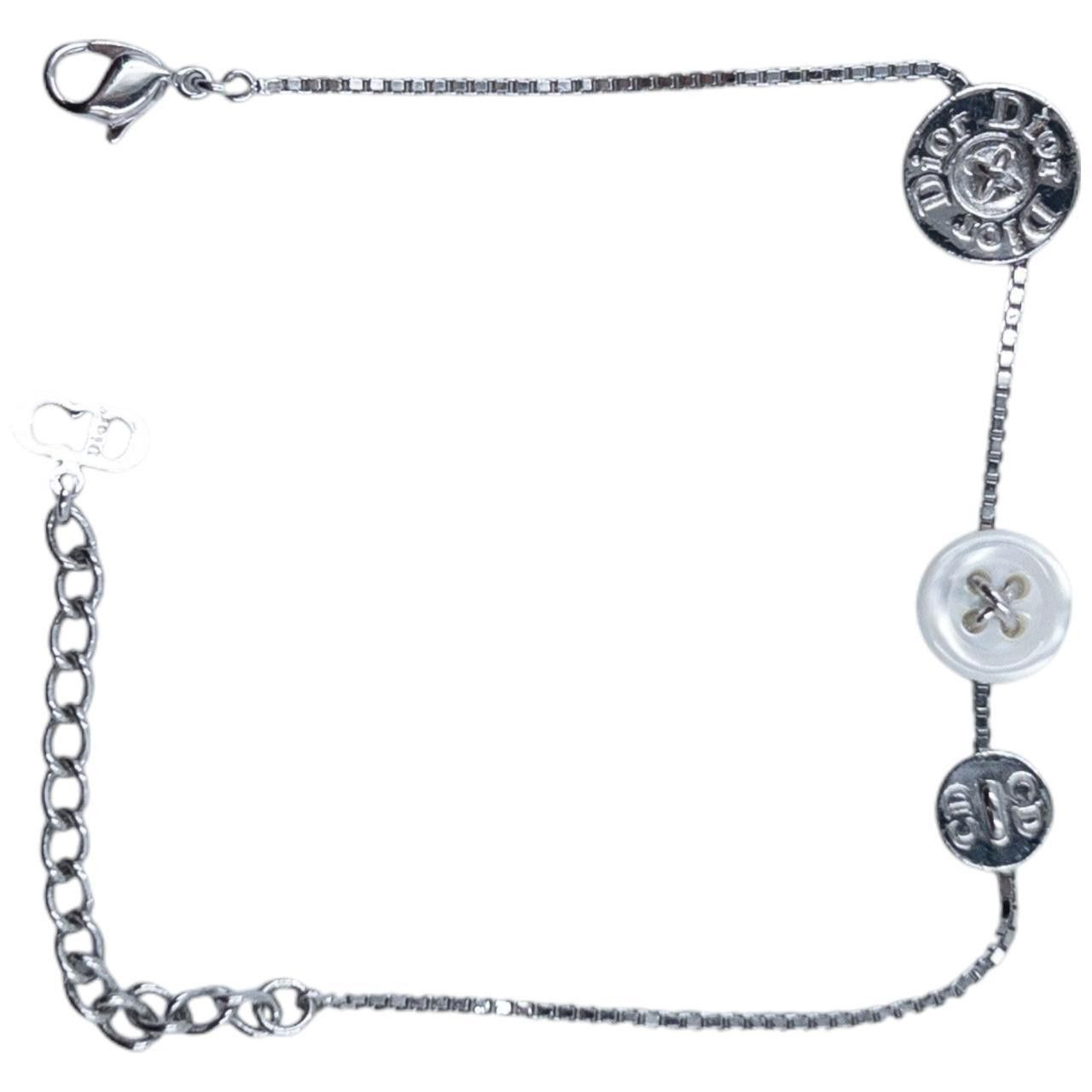 Dior Vintage Dior Button Charm Bracelet Size ONE SIZE - 5 Thumbnail