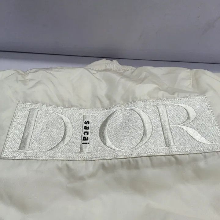 Dior Dior Dior x Sacai Mixed Pilot Jacket for Men 0079-2507 Size US L / EU 52-54 / 3 - 3 Thumbnail