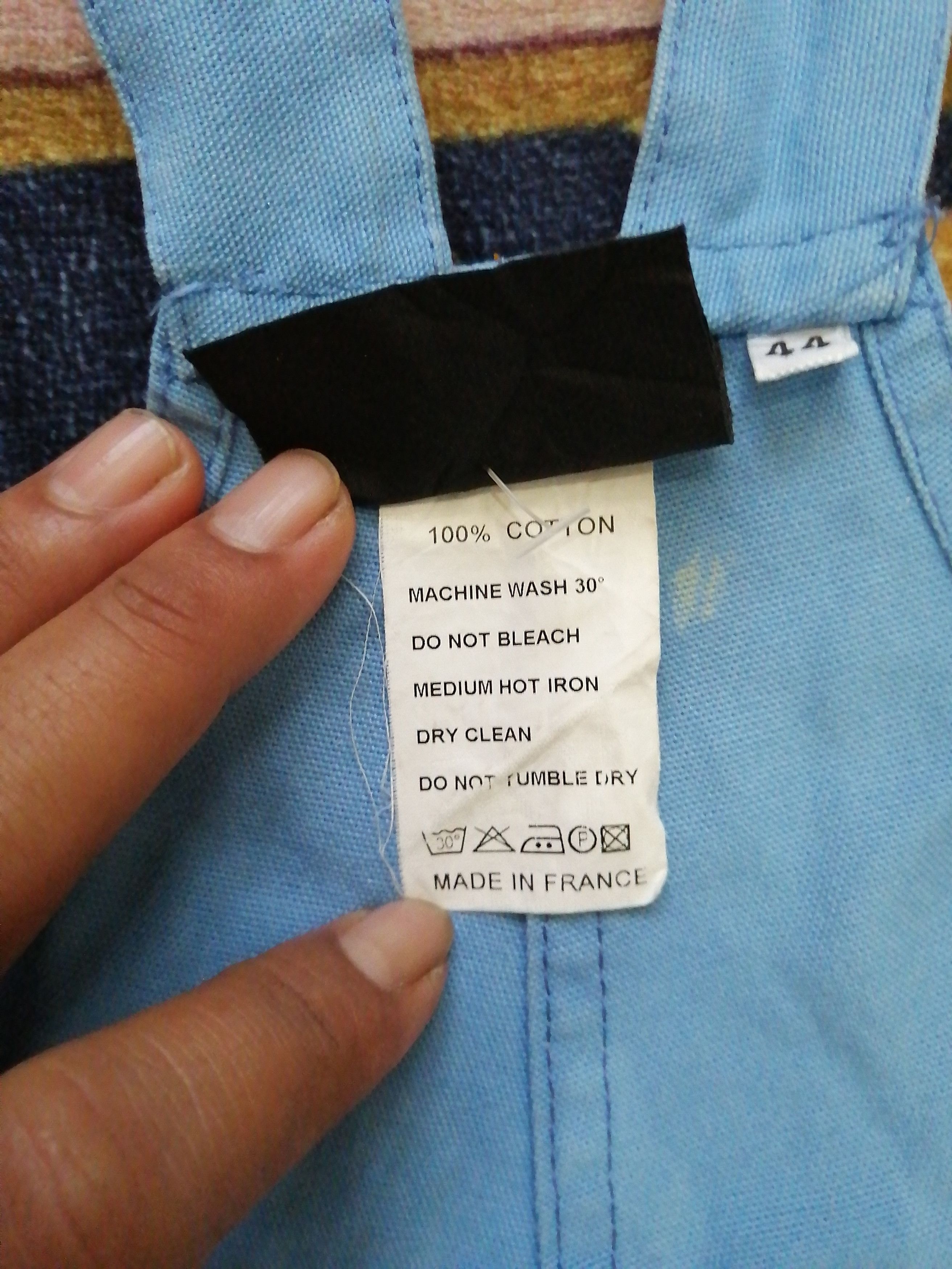 Vetra Vetra French Workwear Jumpsuit Size US 34 / EU 50 - 4 Thumbnail