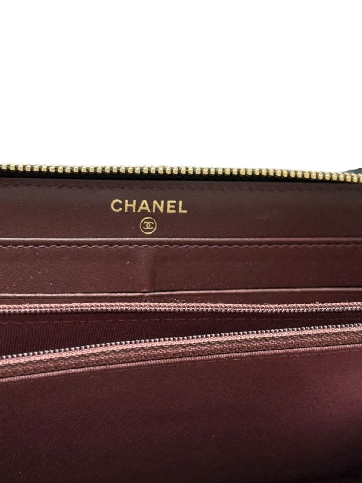 Chanel Caviar Quilted Pebble Leather Gold Zip Wallet Size ONE SIZE - 7 Thumbnail