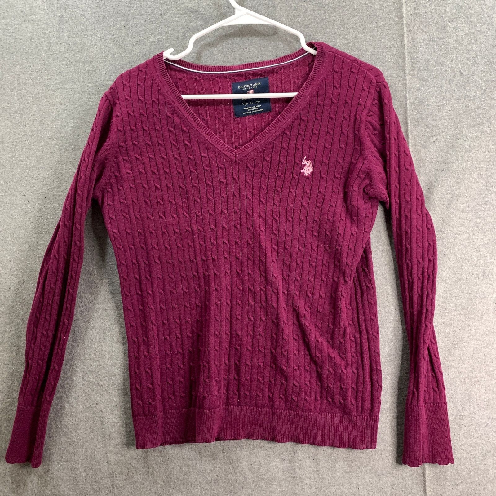 U.S. Polo Assn. U.S. Polo Assn. Sweater Womens Large Long Sleeve Size L / US 10 / IT 46 - 1 Thumbnail