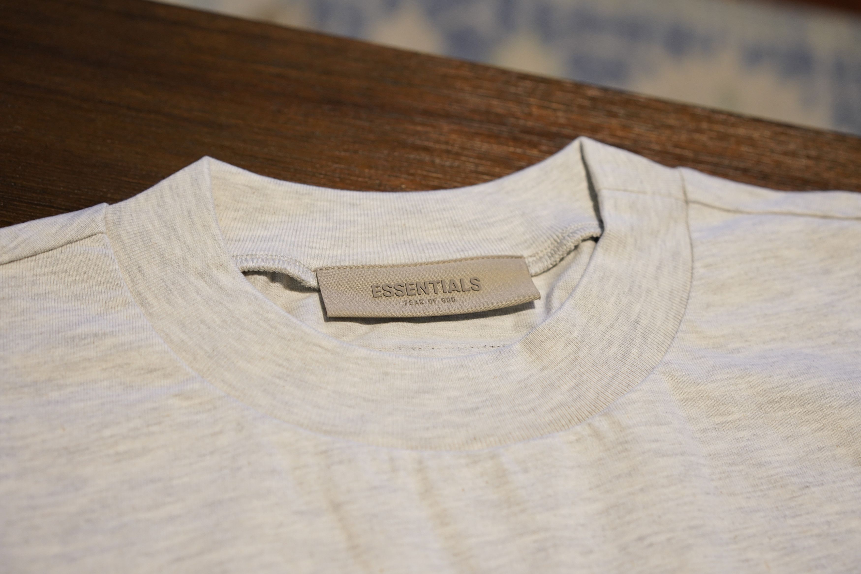 Fear of God Light Oatmeal Tee Size US M / EU 48-50 / 2 - 4 Thumbnail