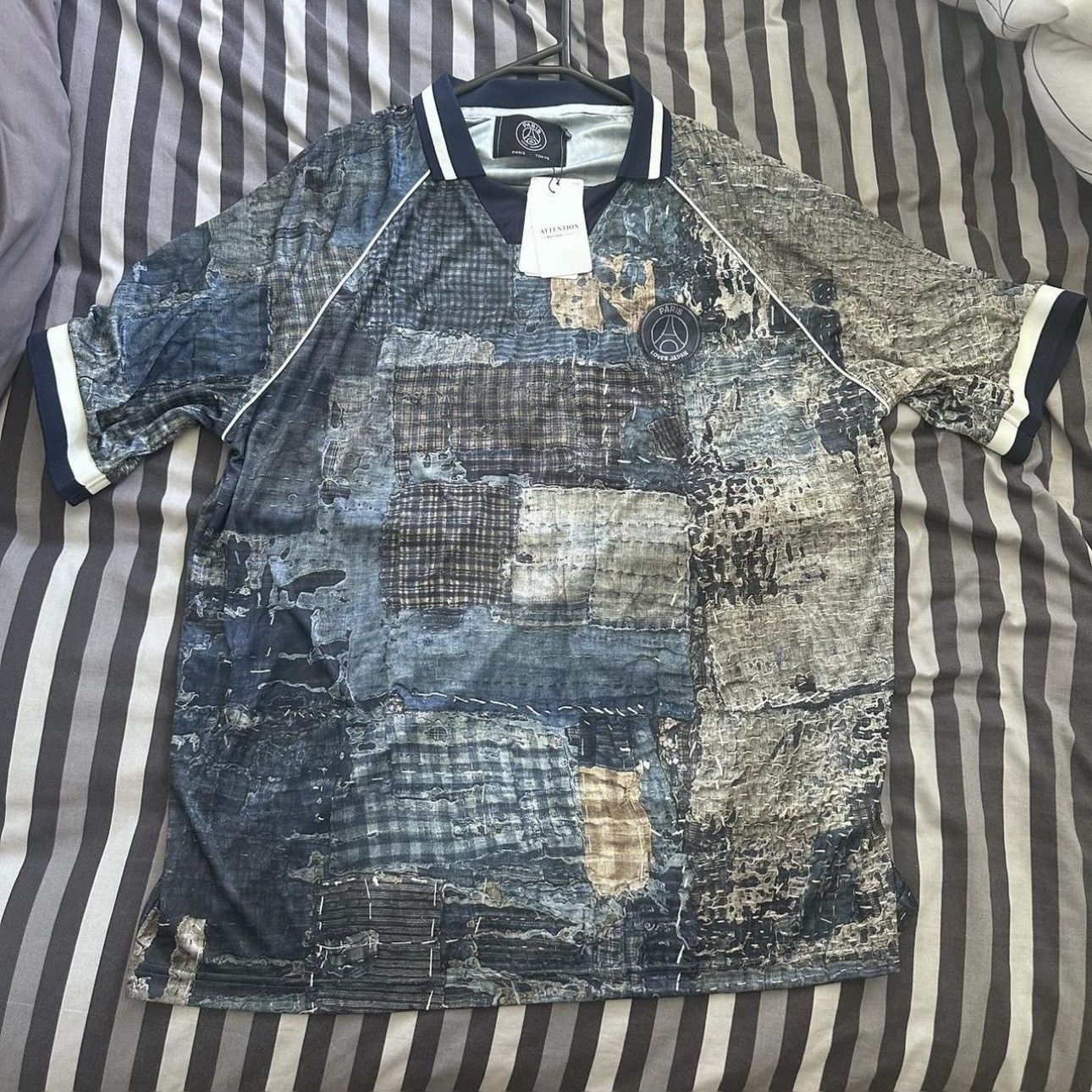 Japanese Brand PSG X POGGYTHEMAN Showa Jersey Size US XL / EU 56 / 4 - 1 Thumbnail