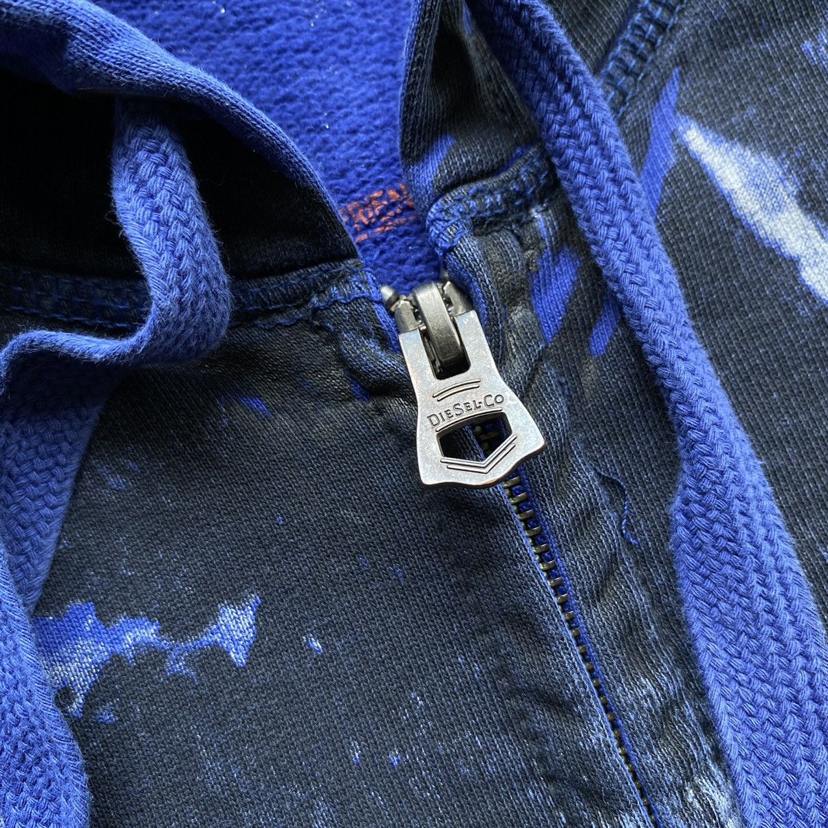 Diesel VTG Y2k💥 Diesel Punk Mohawk Zip Hoodies Size US S / EU 44-46 / 1 - 5 Thumbnail