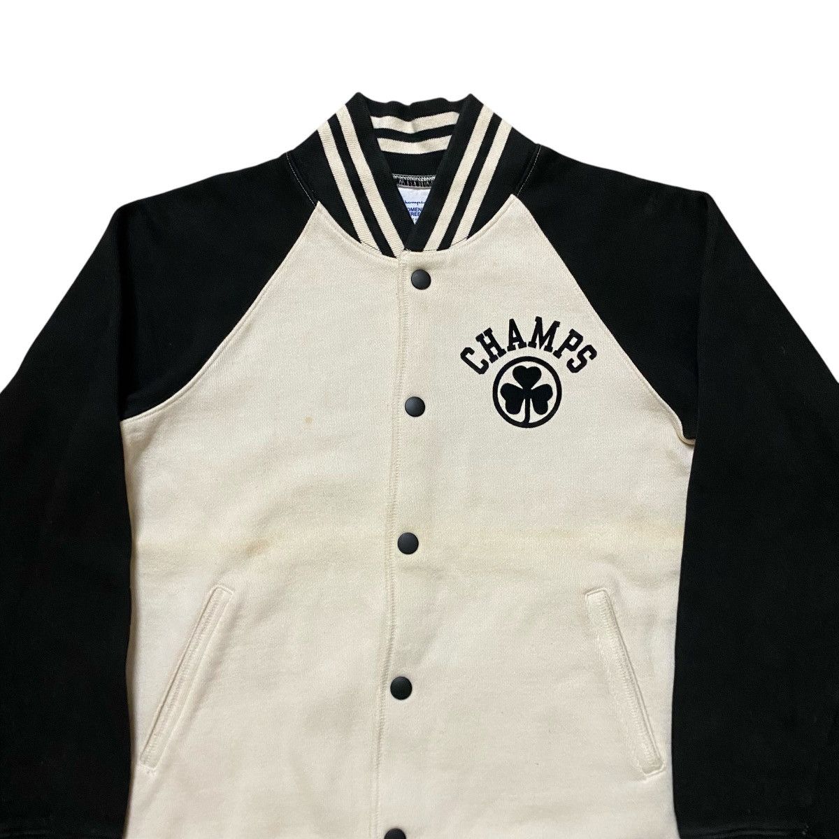 Champion Vintage Champion Varsity Sweatshirt Button Up for Women's Size US S / EU 44-46 / 1 - 2 Thumbnail