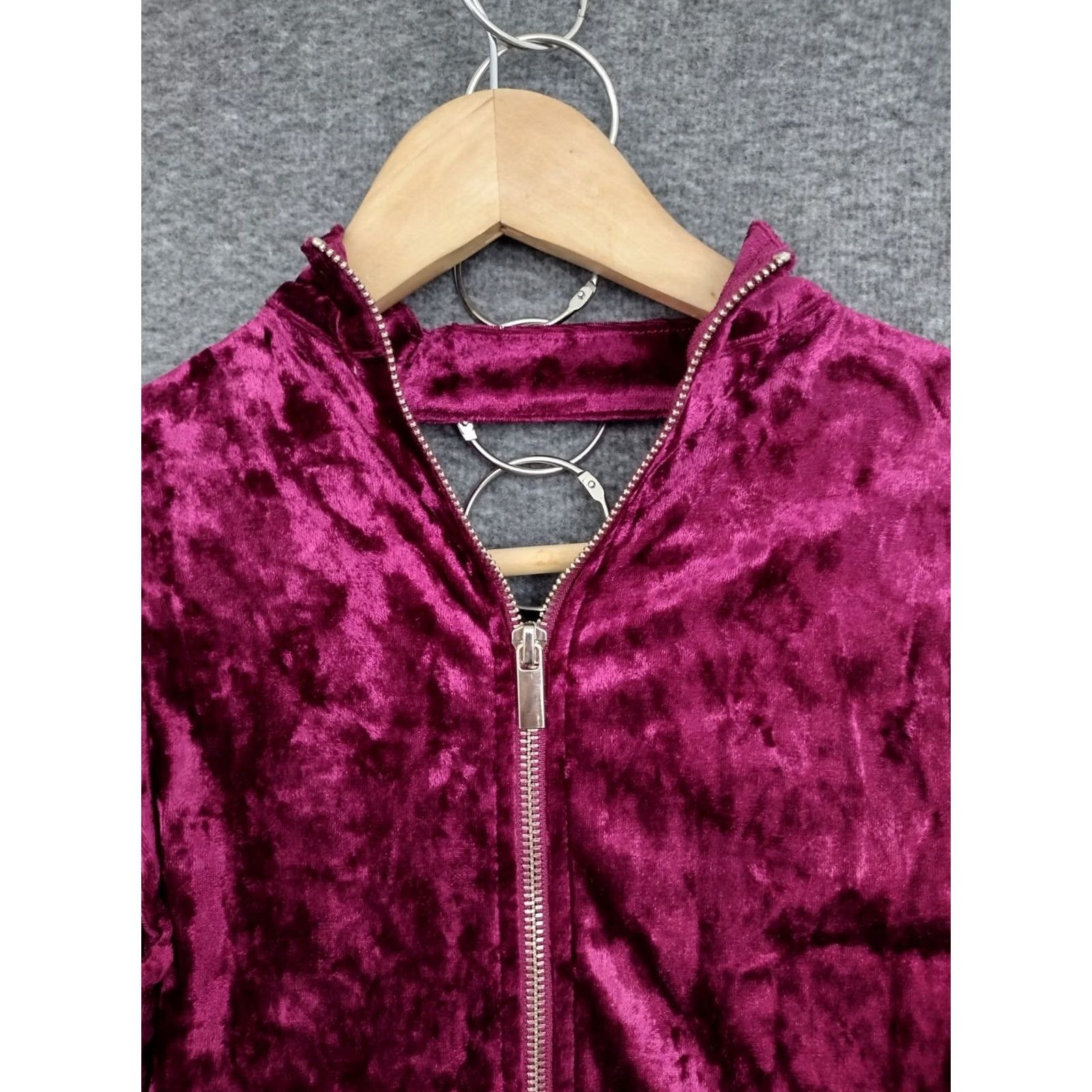 Vintage Charlotte Russe Velvet Choker Neck Open V Sleeveless Bodycon Dress XS Wine Red Women Size XS / US 0-2 / IT 36-38 - 5 Thumbnail