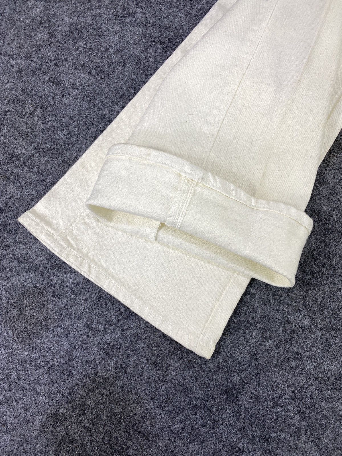 Japanese Brand × Jean Brappers Lasting Comfort White Flare Jeans-J1059 Size 27" / US 4 / IT 40 - 11 Thumbnail