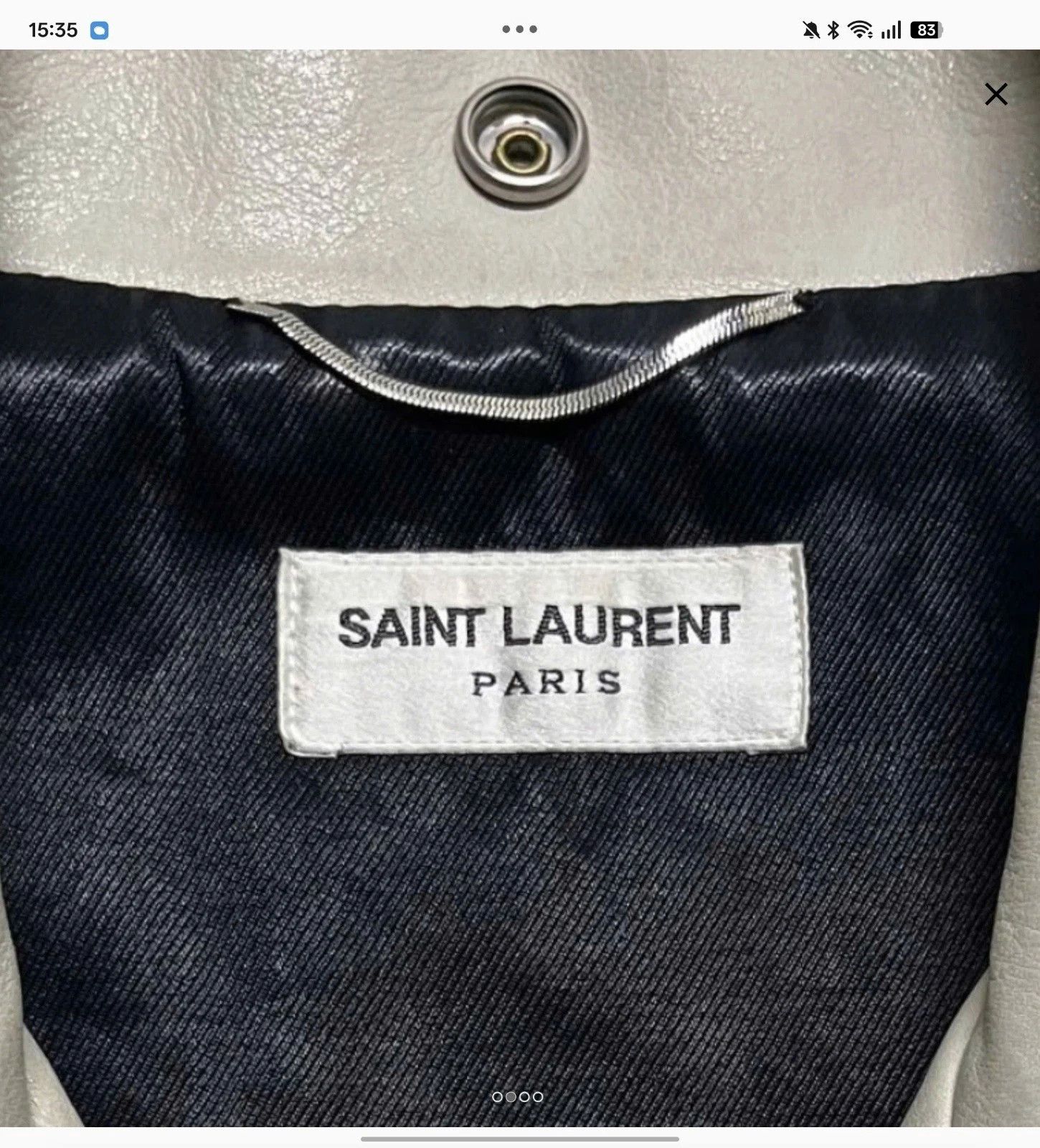 Hedi Slimane Saint Laurent Paris AW14 Hedi Slimane Size US L / EU 52-54 / 3 - 3 Thumbnail