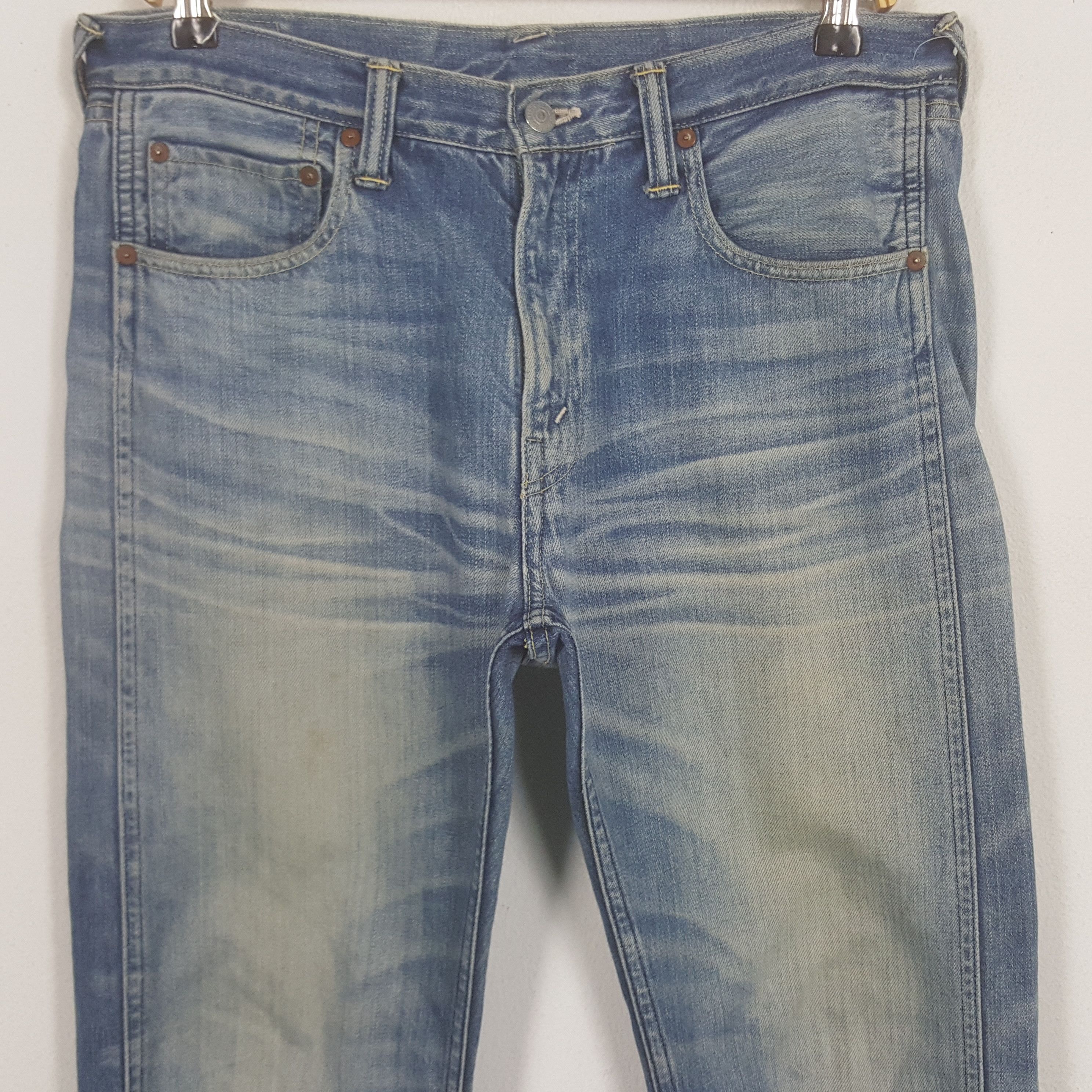 Evisu × Japanese Brand × Vintage Vintage Evisu Japanese Brand Daicock Custom Art Denim Size US 34 / EU 50 - 5 Thumbnail
