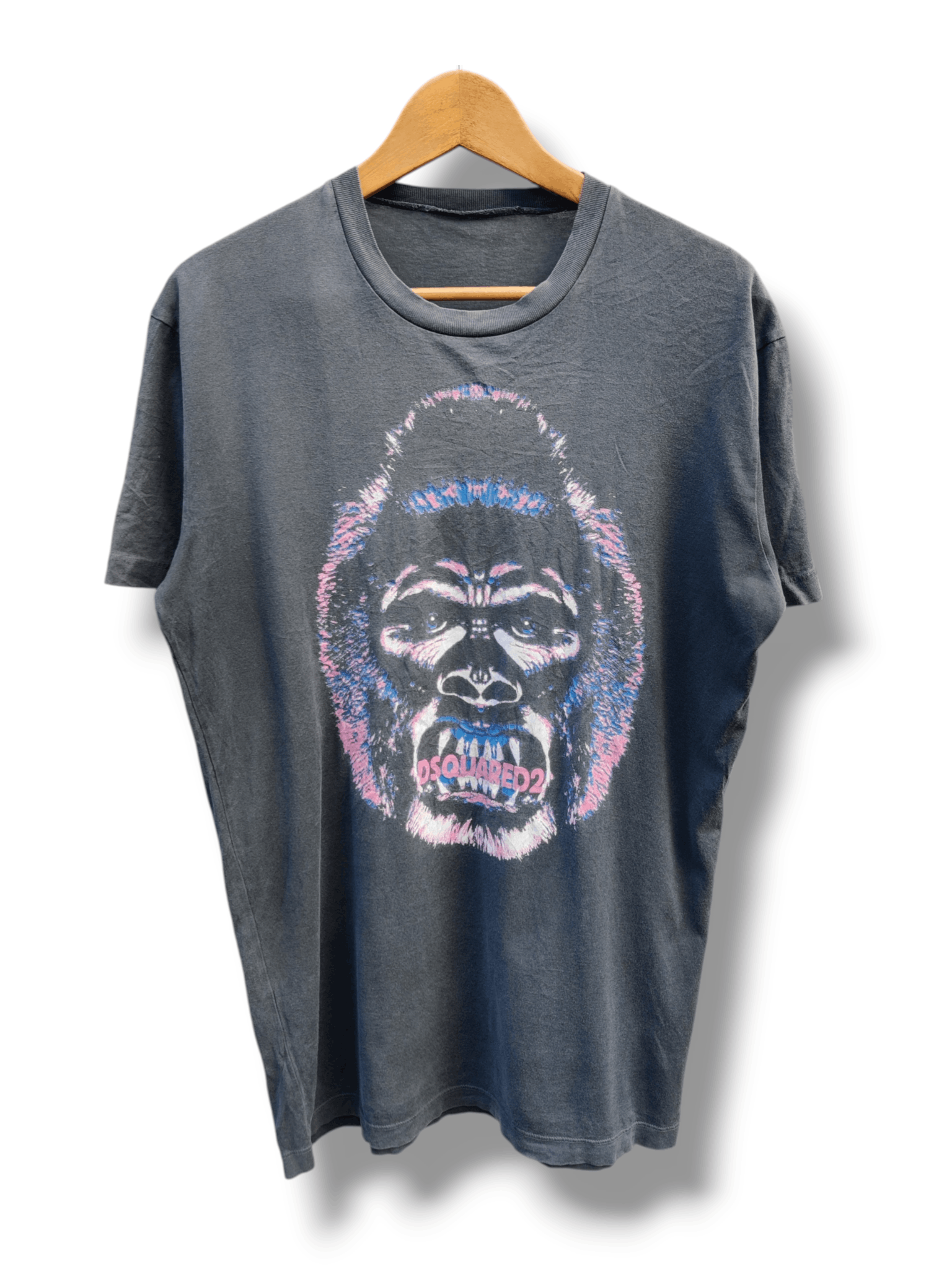 Dsquared2 Vintage DSQuared2 Gorilla Designer Shirt Size US M / EU 48-50 / 2 - 1 Thumbnail