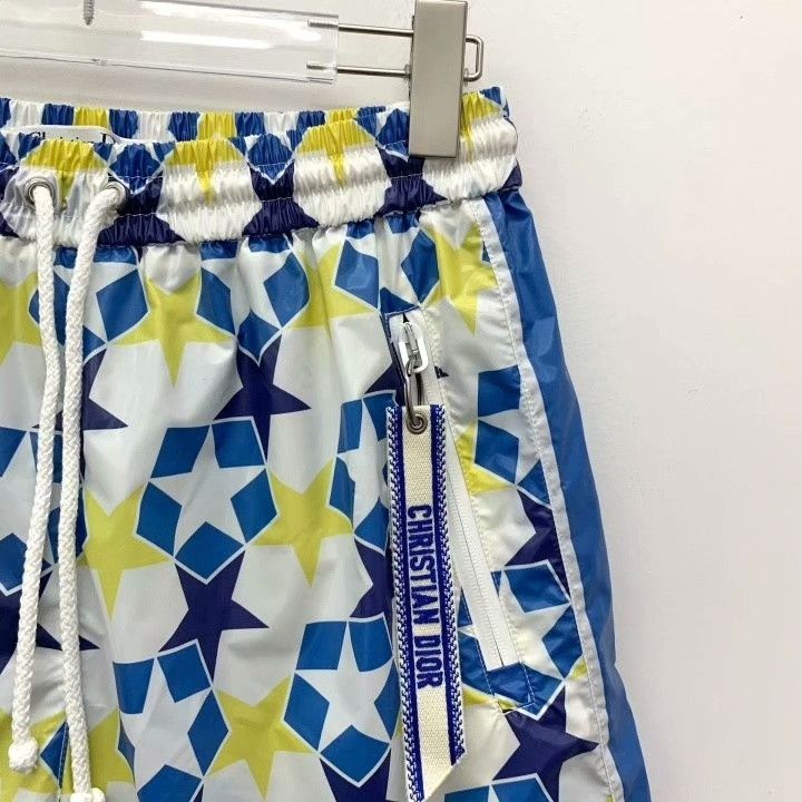 Dior Dior Colorblock Star Print Drawstring Shorts Size US 36 / EU 52 - 3 Thumbnail