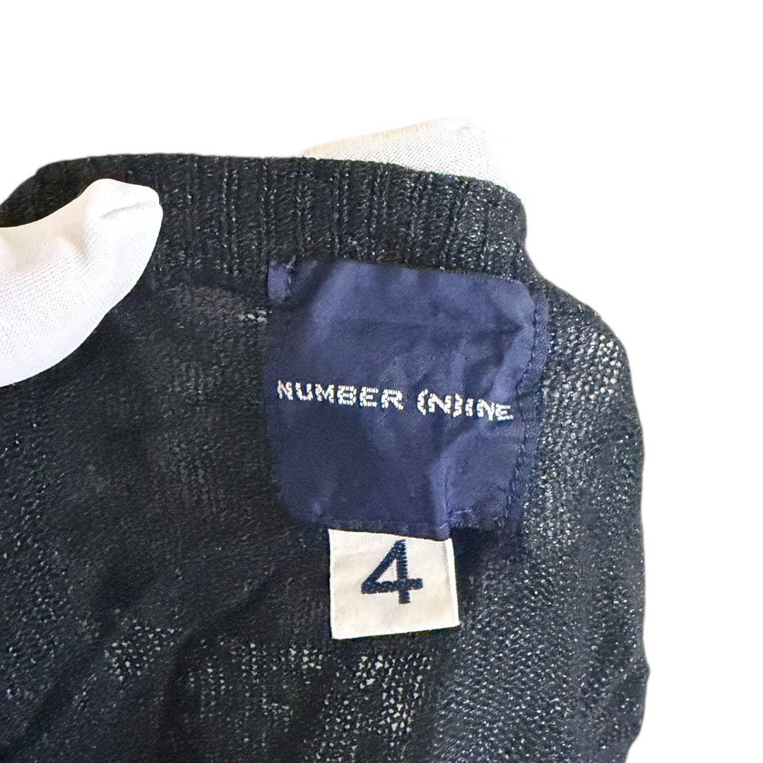 Number (N)ine 90s NUMBER (N)INE Archive Blue Tag Stainless Mesh Knit 4 Size US M / EU 48-50 / 2 - 3 Thumbnail