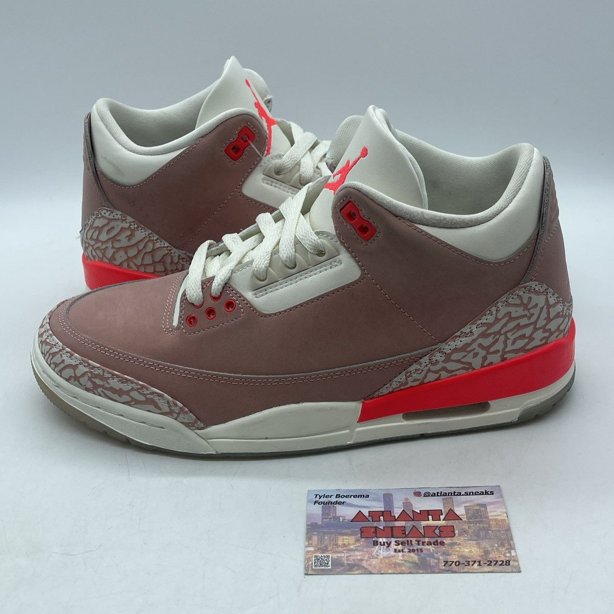 Jordan Brand Wmns air Jordan 3 rust pink Size US 10 / IT 40 - 1 Thumbnail