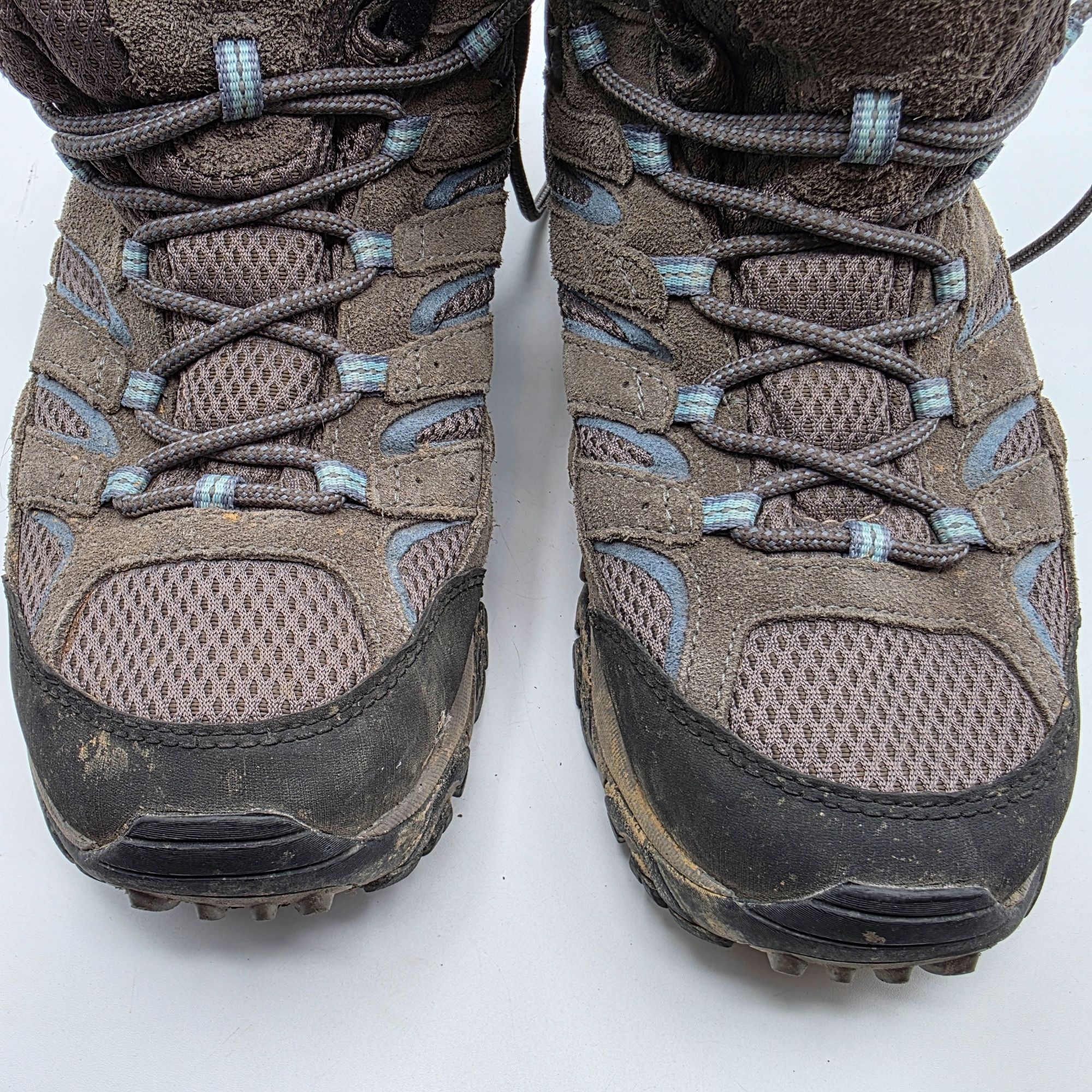 Merrell Merrell Moab 2 Mid Womens Size 11 Gray Hiking Shoes Camping Size US 11 / IT 41 - 10 Thumbnail