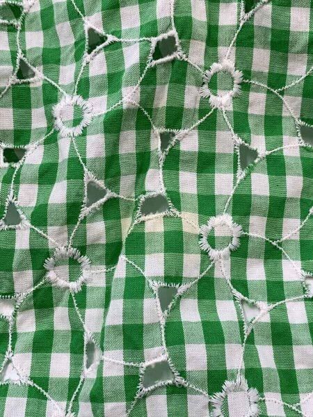 Comme des Garcons Comme Des Garcons size XS Green Retro Pattern Design Half Size 24" / US 00 / IT 34 - 7 Thumbnail