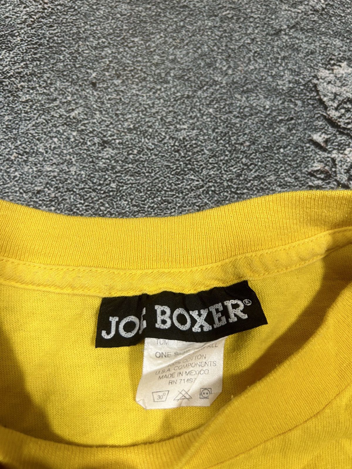 A$AP Rocky × Vintage Vintage Joe Boxer Smiley Tee Asap Rocky Outfit Size US L / EU 52-54 / 3 - 4 Thumbnail