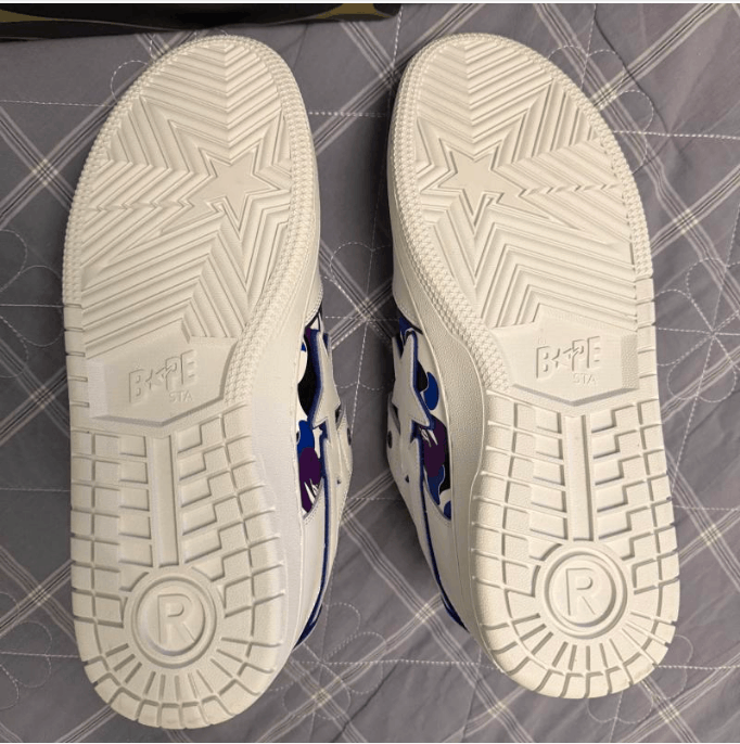Bape Casual low cut sports shoes Size US 9.5 / EU 42-43 - 4 Thumbnail