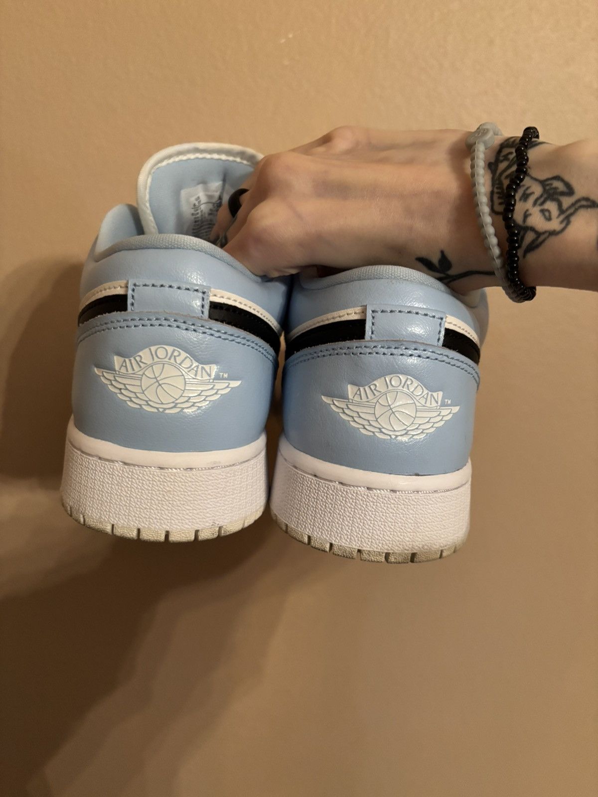Jordan Brand × Nike × Vintage Air Jordan 1 Low GS ‘Ice Blue’ Size US 6.5 / EU 39-40 - 4 Thumbnail