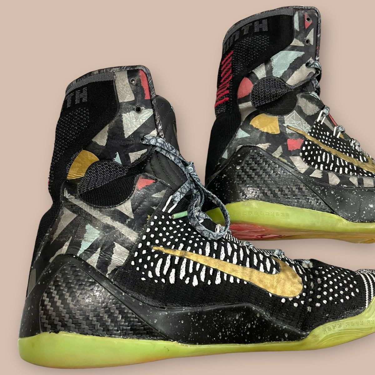 Nike 2014 Nike Kobe 9 Elite 'NOLA Gumbo League - Maestro' Size US 8.5 / EU 41-42 - 16 Thumbnail